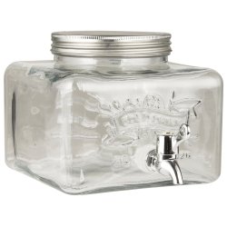 Saftdispenser m/metallg lav model 3,6 ltr