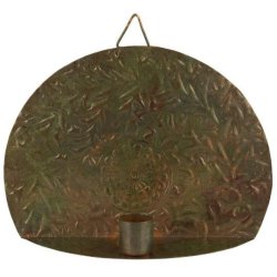 Vgstage t/2,2 cm lys grn patina