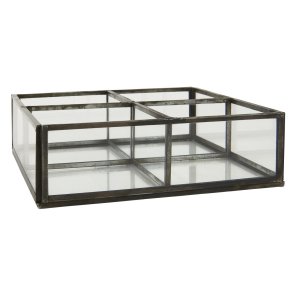 Glasboks m/4 rum �ben