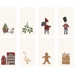 Til/fra kort 8 ass My Nostalgic Christmas 23