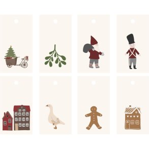 Til/fra kort 8 ass My Nostalgic Christmas 23