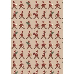 Papirrulle nissemarch 5 m/rulle