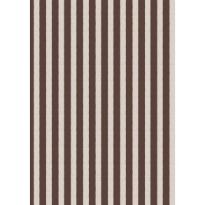 Papirrulle brune striber tekstil-look 5 m/rulle