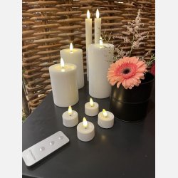 10 DELE ST, HVID  MED FJERNBETJENING 