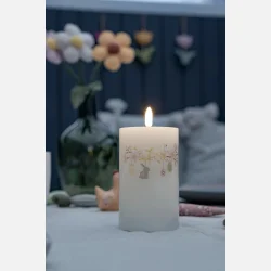 LED stearinlys, p�ske