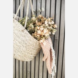 Blomst nude/grnne nuancer