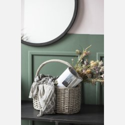 Blomst rosa/grnne nuancer