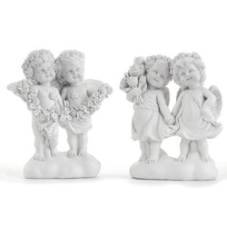 englefigur med 2 engle