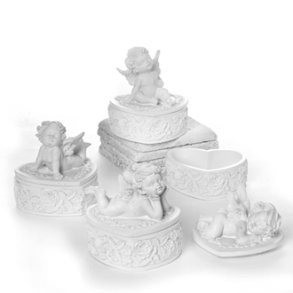 hjertedse, engel & blomster