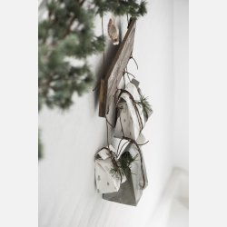 Klodsbundspose, christmas forest