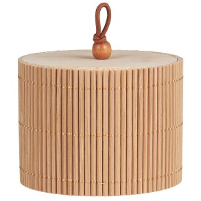 Ib Laursen, �ske m/l�g rund mini bambus