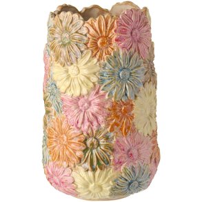 Vase Daisy multifarvet, stor