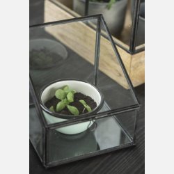 Skl emalje lysegrn m/cream indvendig