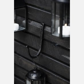 Knage enkelt konisk hndlavet, sort jern