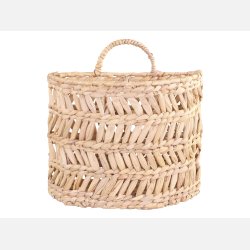 Kurv til ophng m. fletmnster