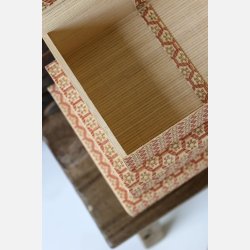 Chic Antique, Amilly �ske i bambus s�t af 3, coral