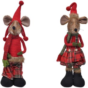 Musepar med utrkkelige ben