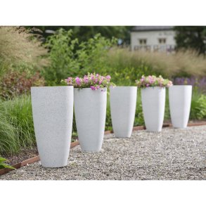 Vase/potte Nova terrazzohvid plast