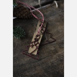 Vedhng 1-4 juletrsformet, rd