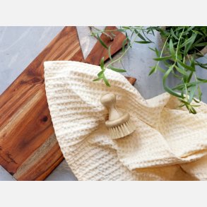 Viskestykke vaflet, honning