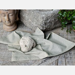 ternel Hndklde mini m. striber, fransk gr