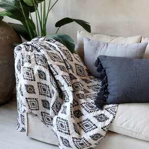 Aix quilt, sort/hvid