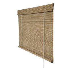 Rullegardin i bambus, B140/L160 cm