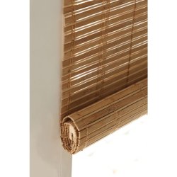 Rullegardin i bambus, B120/L160 cm natur