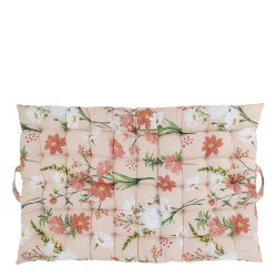 Aix Madras m. blomsterm�nster, L100/B60 cm rosa