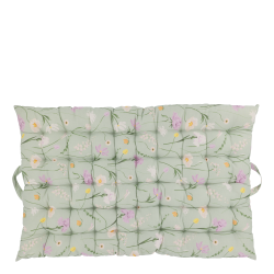 Aix Madras m. blomsterm�nster, L100/B60 cm verte