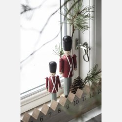 Garder stende rund guldfarvet fod