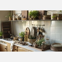 Bakke kvadratisk olieret akacietr