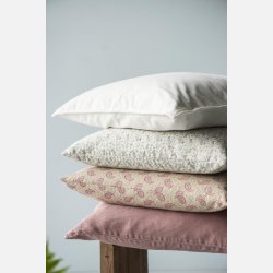 Pudebetrk beige m/lyserd/gr paisley