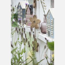 Hus t/fyrfadslys Nyhavn, buet dr lysebl