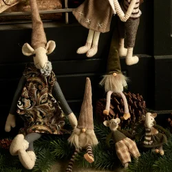 Cliff&Liv julemus, siddende