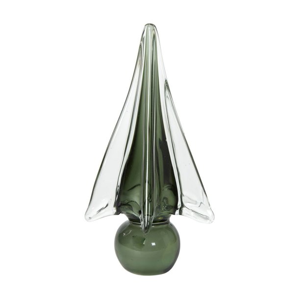 Glas juletr, grn