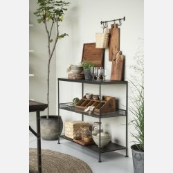 Bakke kvadratisk olieret akacietr