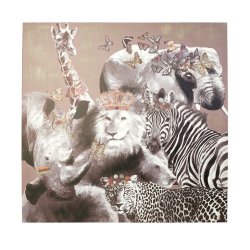 Canvas billede, vilde dyr