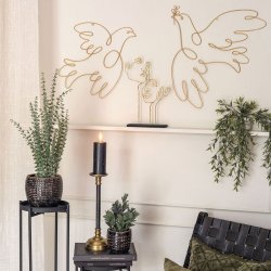 Vg motiv fugl, metal