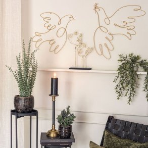 Vg motiv fugl, metal