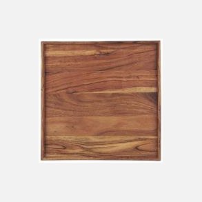 Bakke kvadratisk olieret akacietr