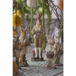 Hare m/skilt 'God P�ske