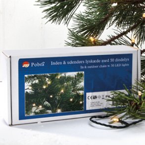 Lyskde, udendrs, 10M, 50 diodelys (220V)  1/SK