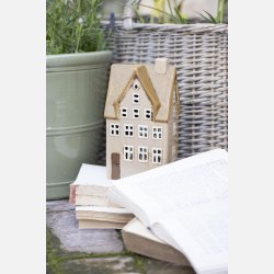 Hus t/fyrfadslys Nyhavn 1 kvist, sand