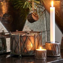 Tromme, antik kobber