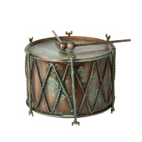 Tromme, antik kobber