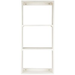 Vghylde m/3 hylder u/bagbekldning UNIKA