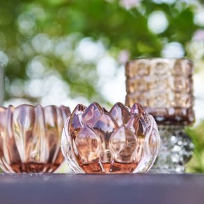 Fyrfadsstage, rose flower