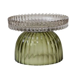 Lysestage til bloklys, grn