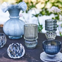 Lysestage til bloklys, bl